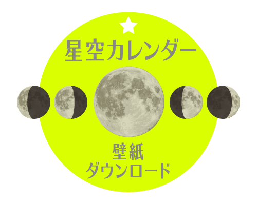 月齢星空カレンダー